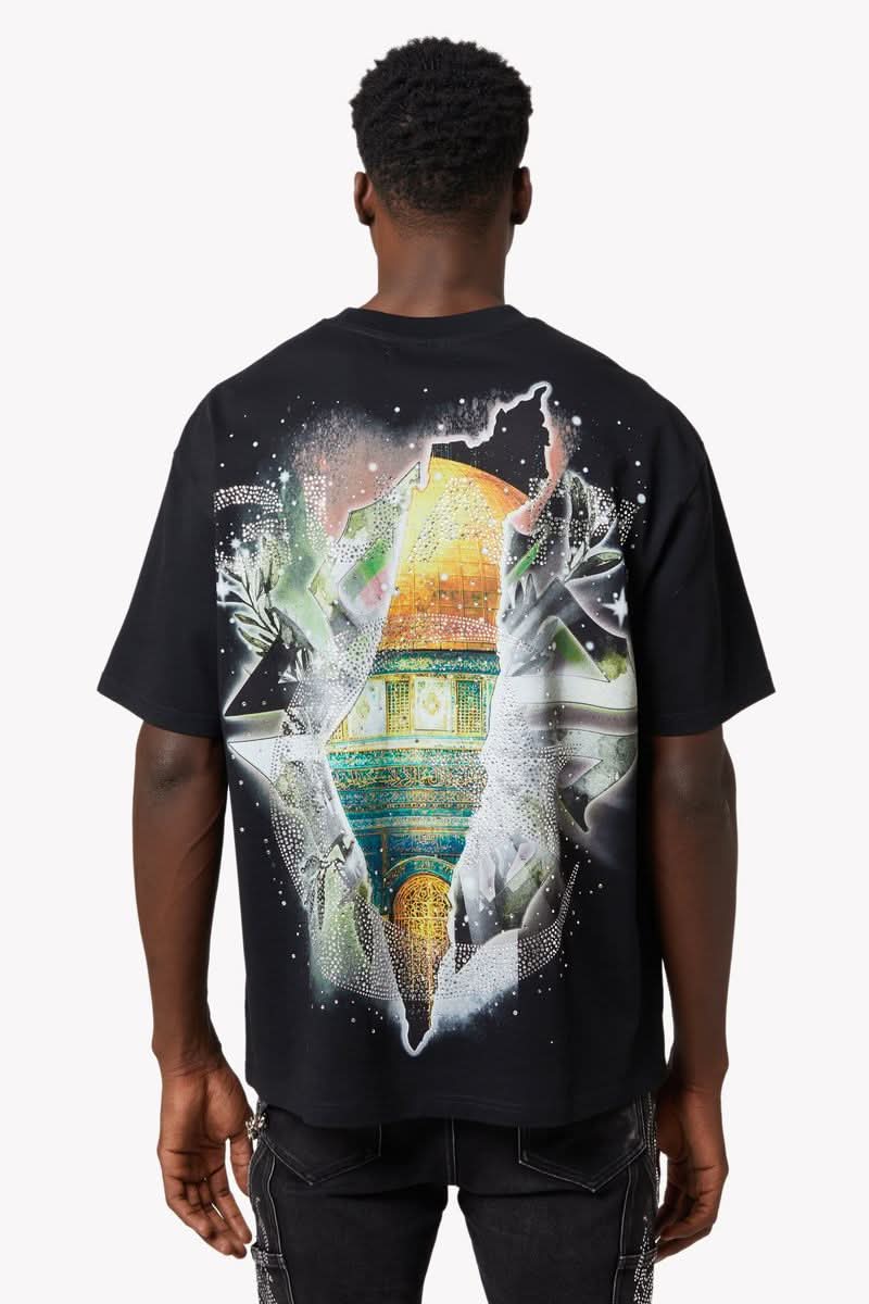 Guapi “Free Palestine” Tee (Black)