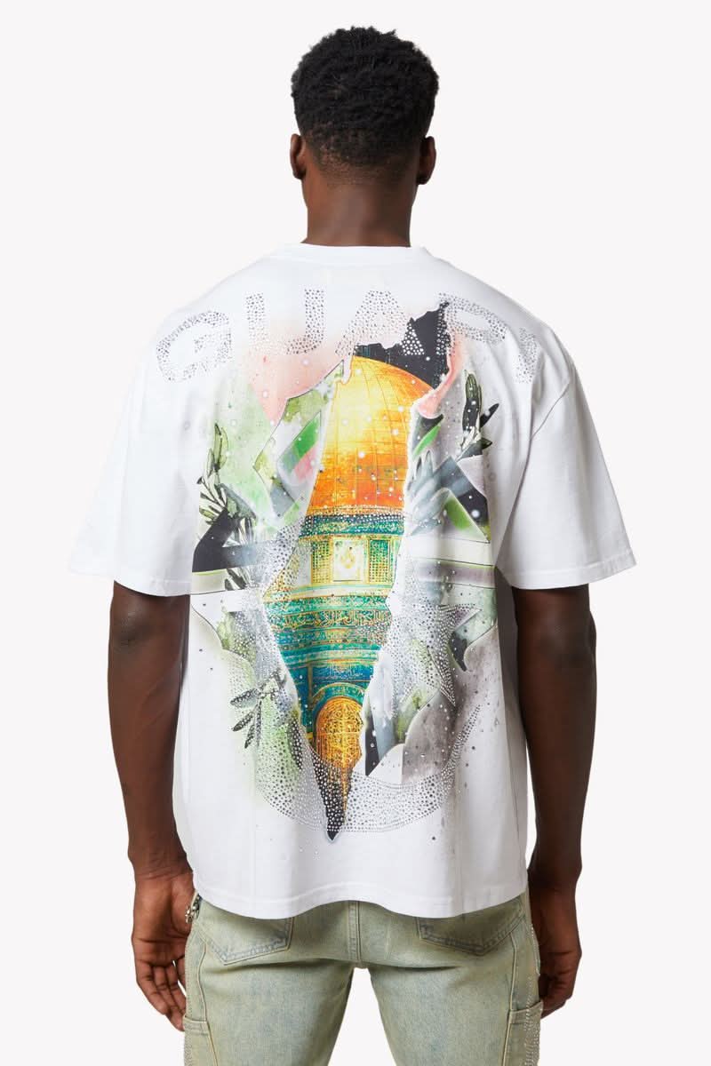Guapi “Free Palestine” Tee (White)