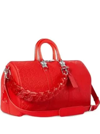 Guapi “Monogram” Duffel Bag (RED)
