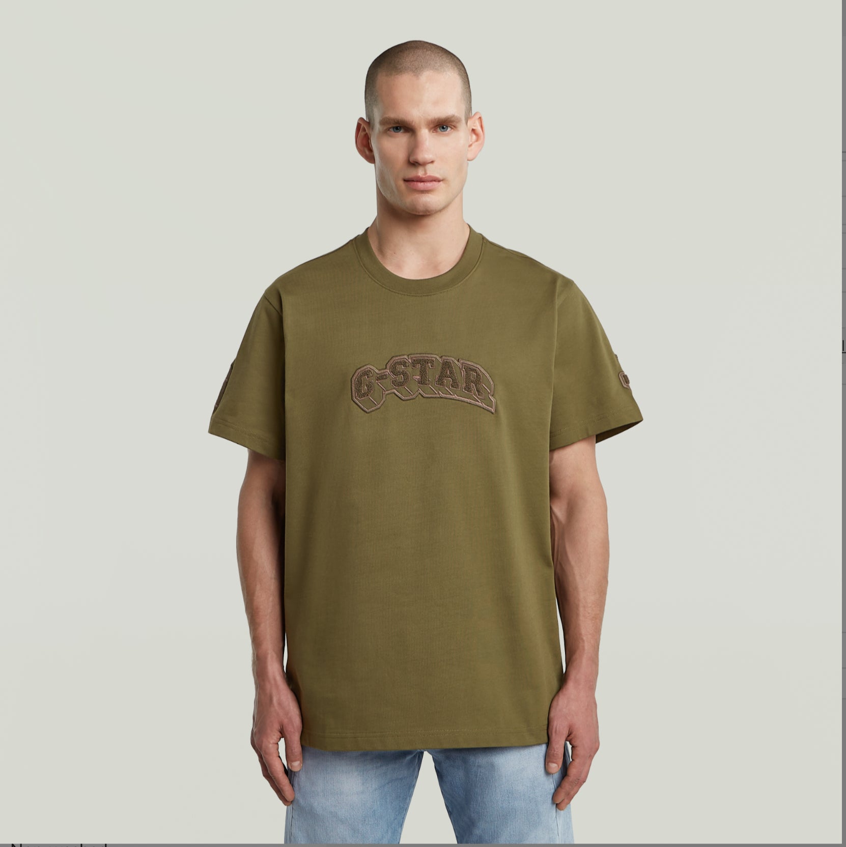 G STAR RAW "Patches" Tee (Olive)