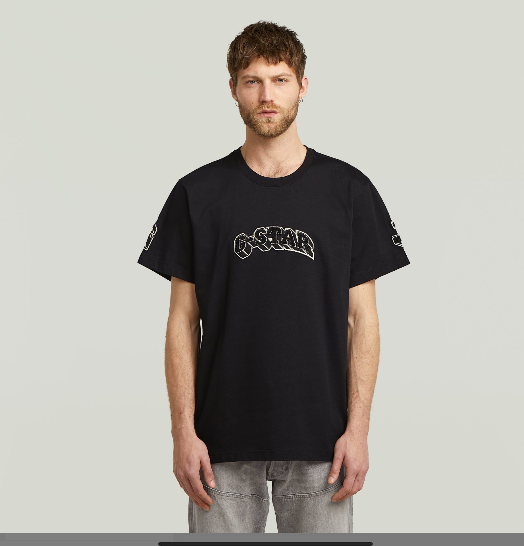 G STAR RAW "Patches" Tee (Black)