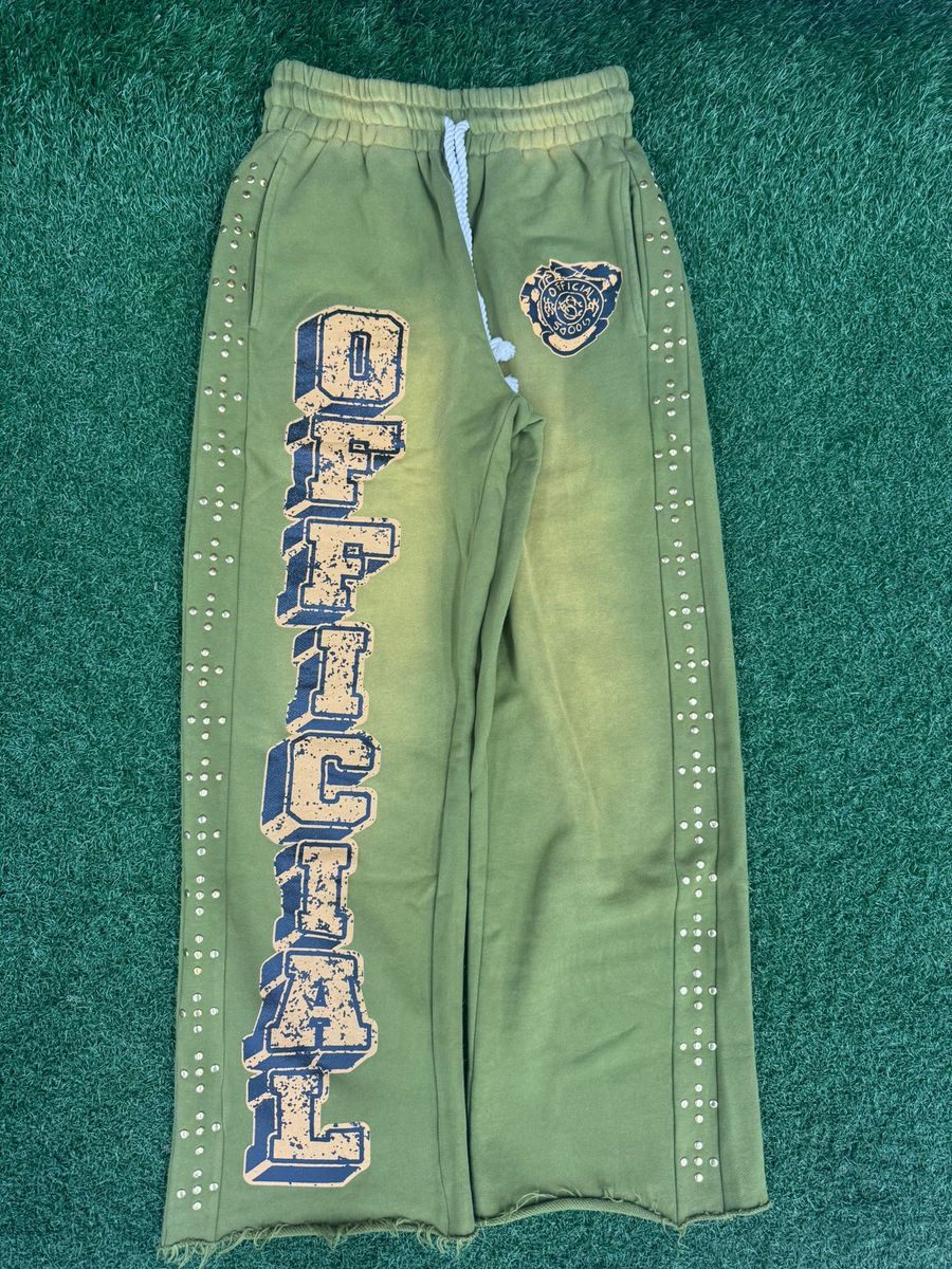 Official Goods “Basic Logo” Sweatpants (Olive)