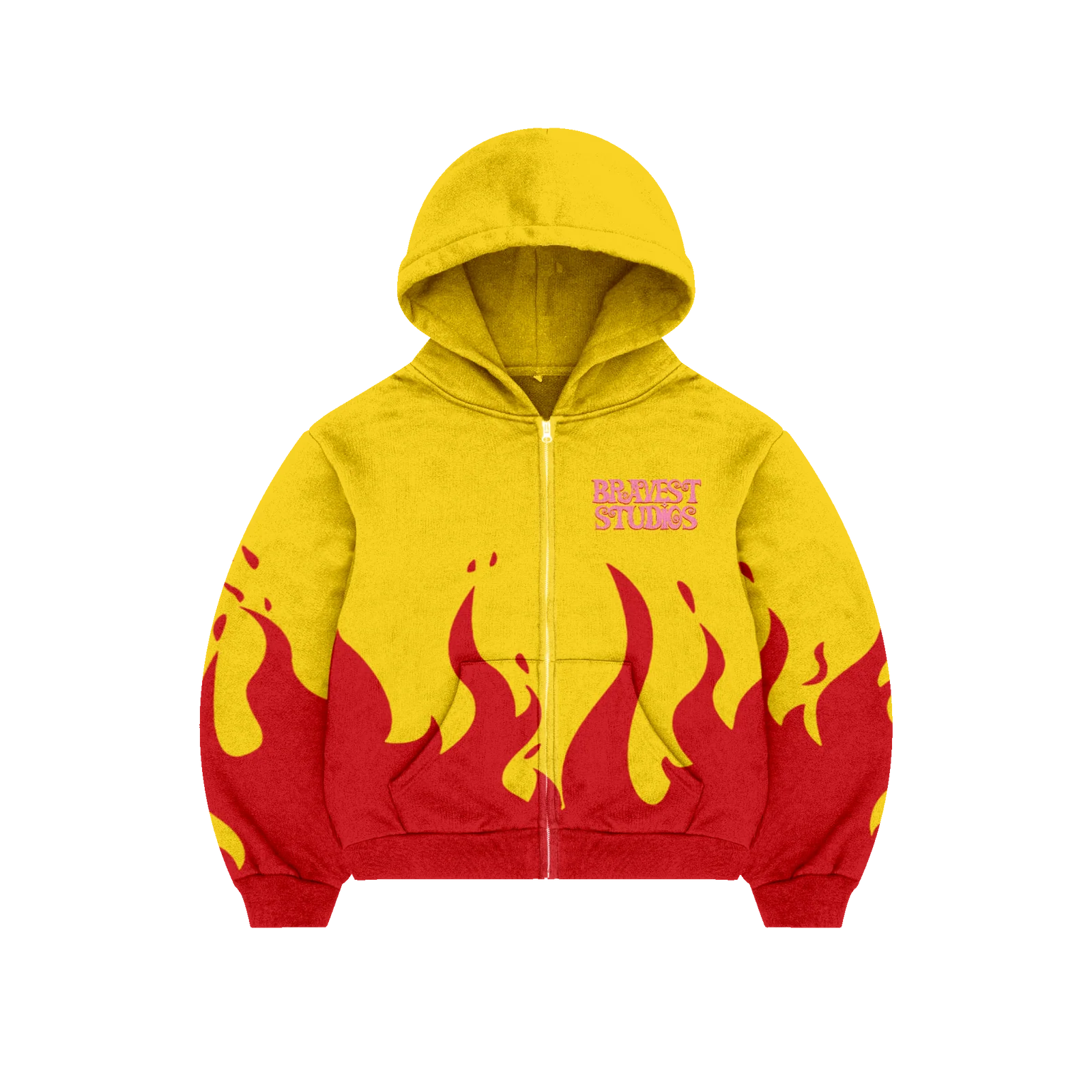 Bravest Studio “Flame” Zip-Up