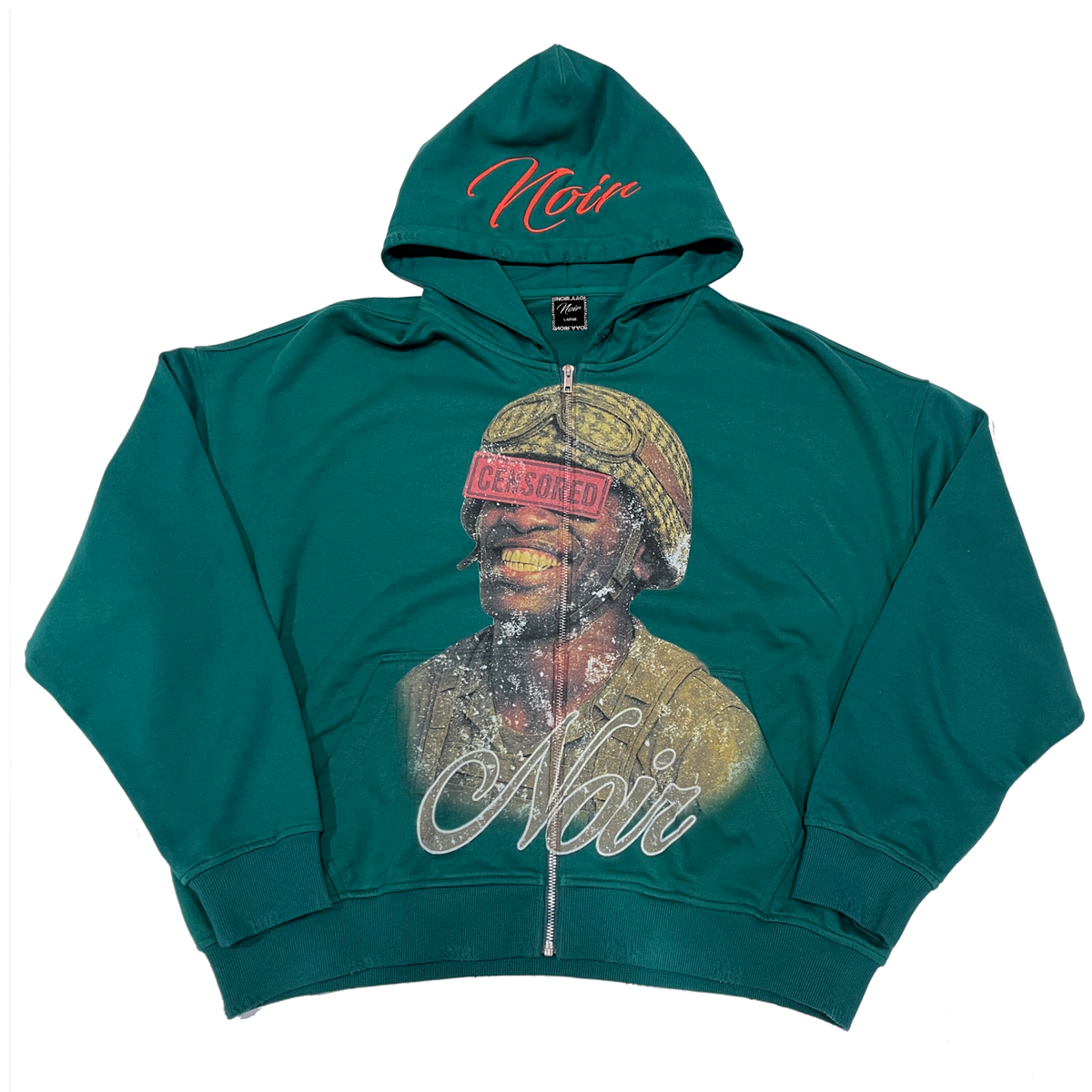 Noir “Soldier” Zip-Up