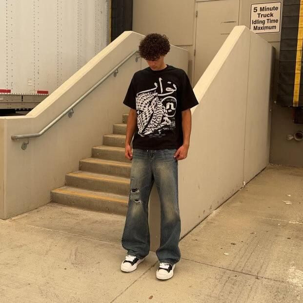 Noir “Kuffiyeh” Tee