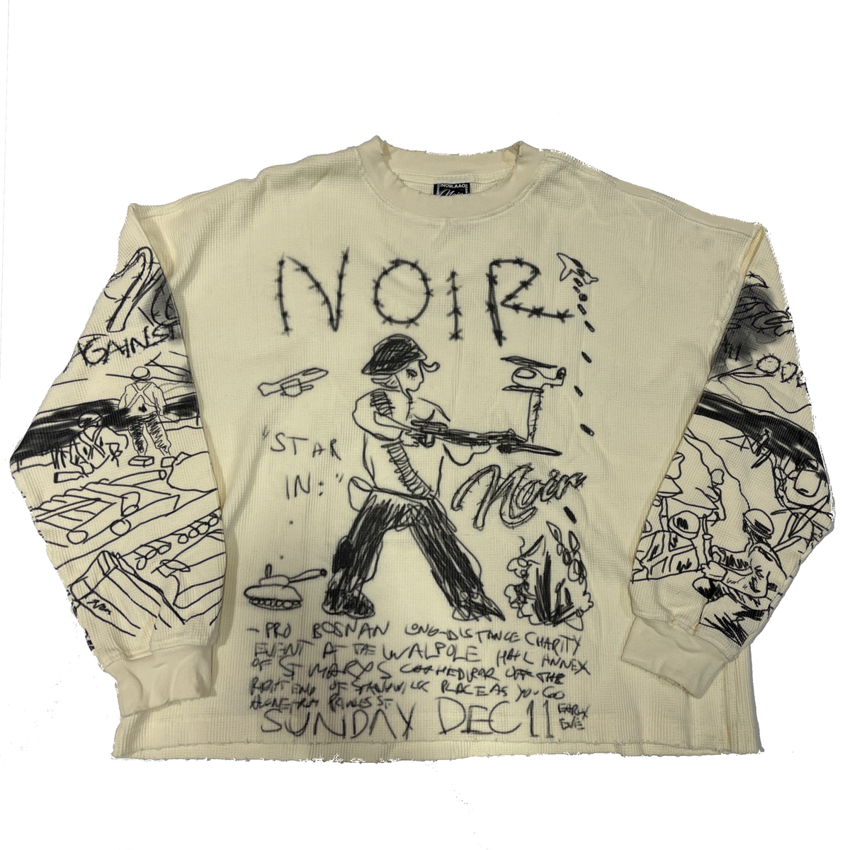 Noir “DOODLE” Sweater