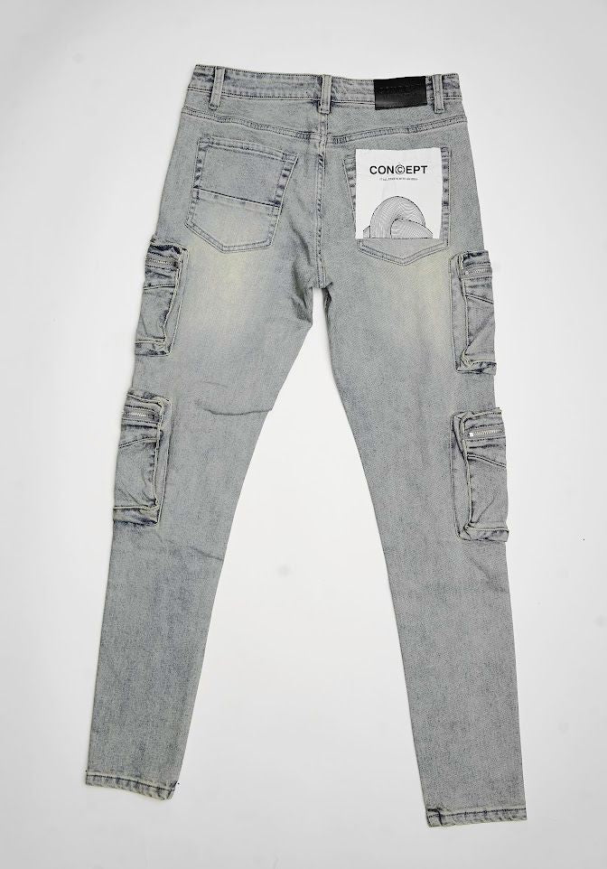 Concept La “Dunkirk” jeans (Blue)