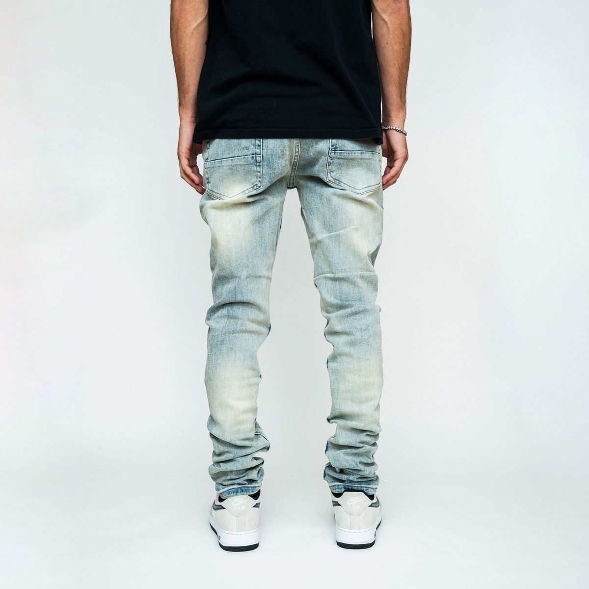 Pali Denim “Blue Skulls” Jeans