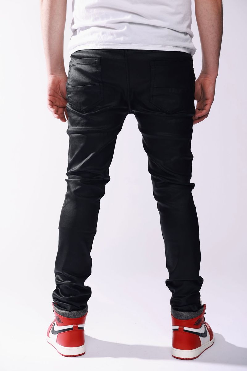 Pali Denim “Jet Black Wax” Jeans