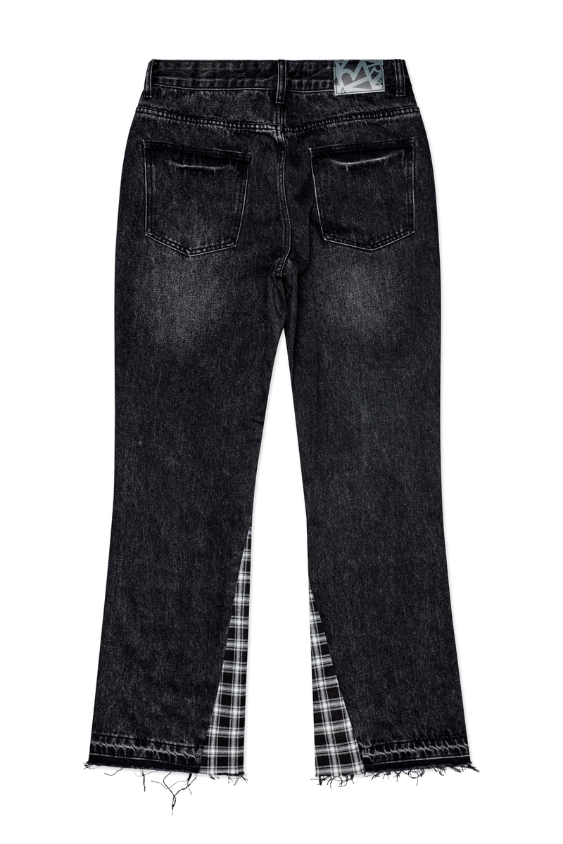 Reveer “Heritage Black ” Flare Jeans (Black)