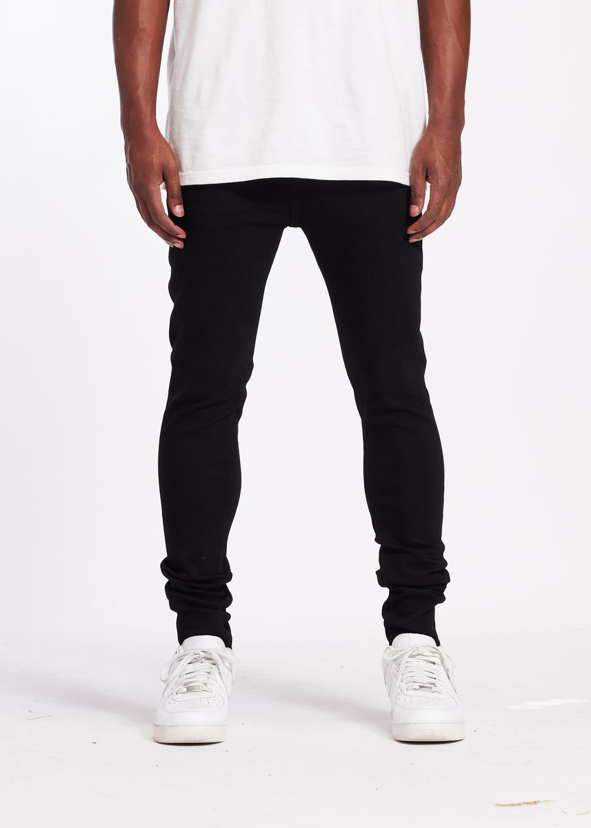 Crysp Denim “Atlantic” Jet Black Jeans