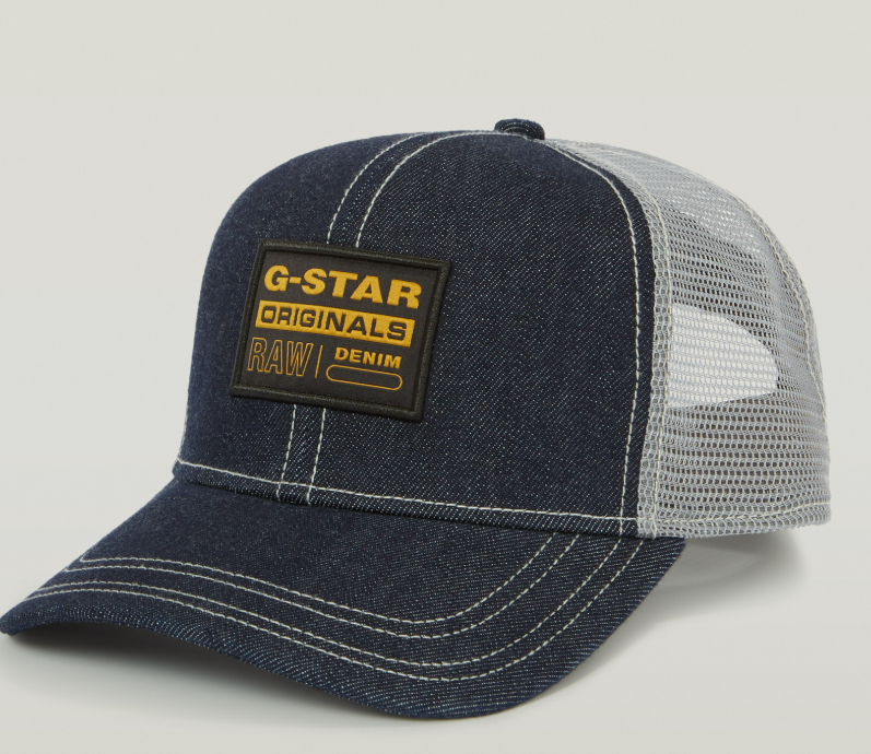 G-STAR RAW "Denim embro baseball trucker cap"