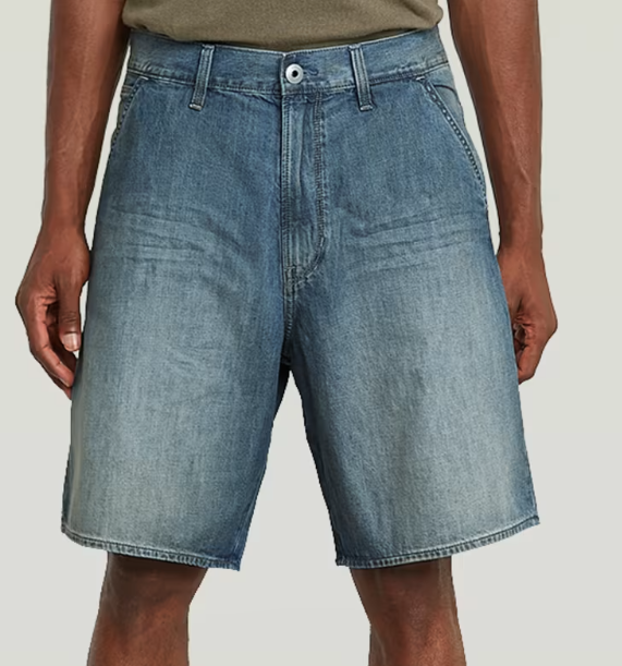 G-Star Raw "TRAVAIL 5-PKT STONE WASH JORTS"