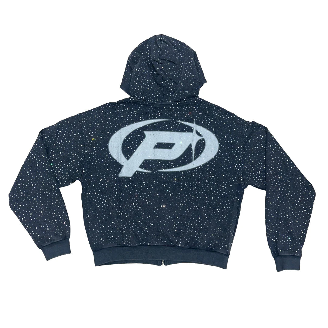 Prestige "Diamond Zip Up" (Blue)