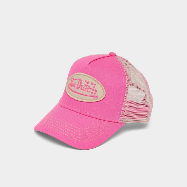 Von Dutch "Pink & White Trucker Hat 616"