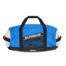 Supreme "Logo Duffle Bag" (Blue)
