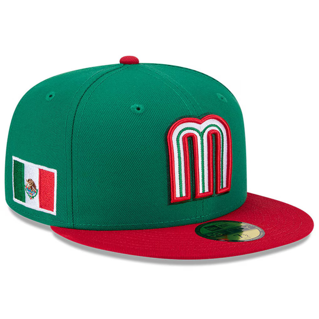 New Era 59Fifty Fitted "Mexico Classic" Green/Red 60794197