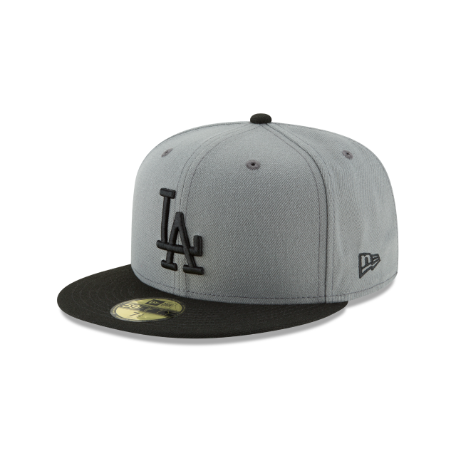 New Era 59Fifty Fitted "Los Angeles Dodgers Grey Black" 11591140