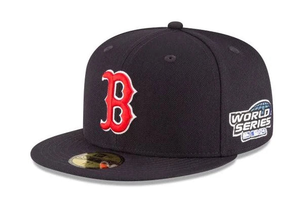 New Era 59Fifty Fitted "Boston Red Sox" Navy World Series Patch 11783657