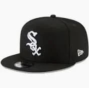 New Era 9Fifty Snapback "Chicago White Sox Black"