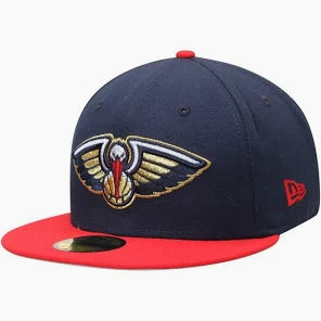 New Era 59Fifty Fitted "New Orleans Pelicans" (NAVY/RED) 70343637