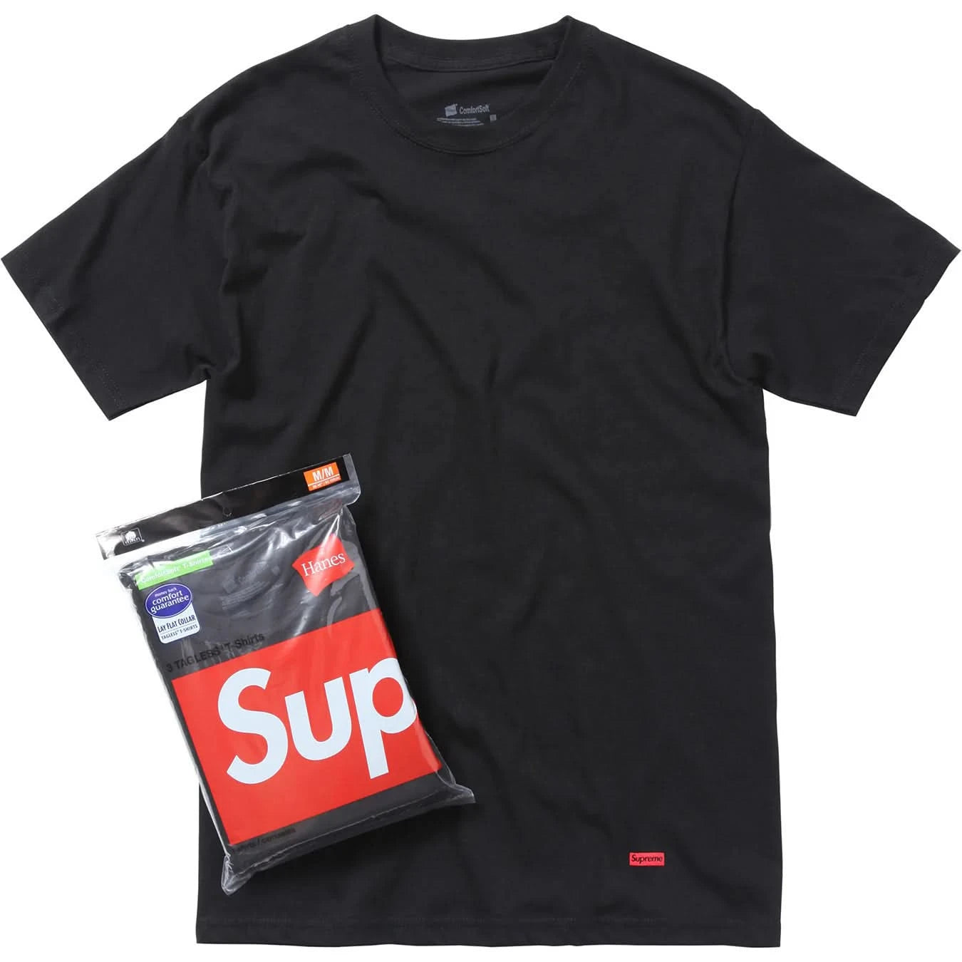 Supreme X Hanes "Shirts" (Black)