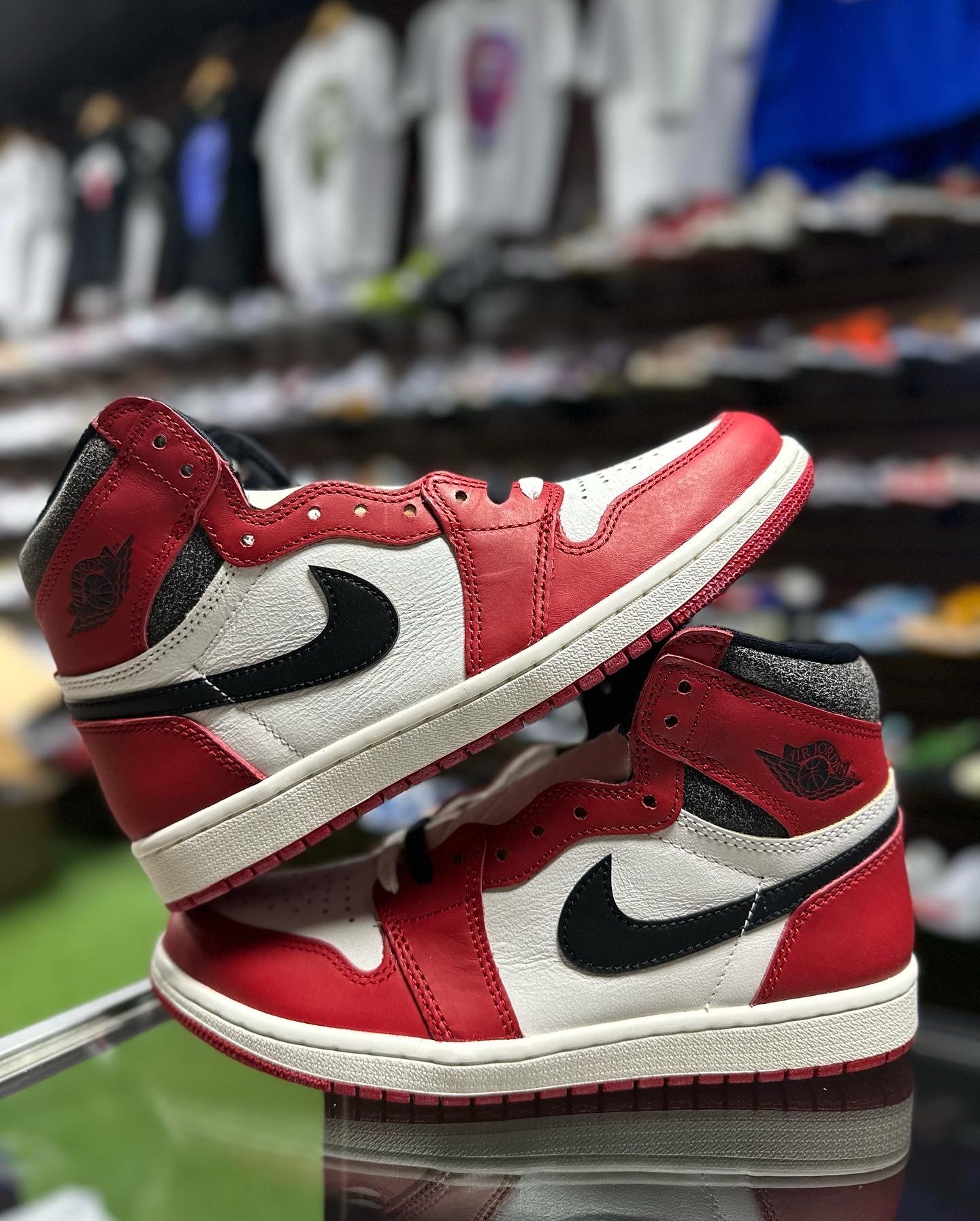 24cm AIR JORDAN 1 Satin red