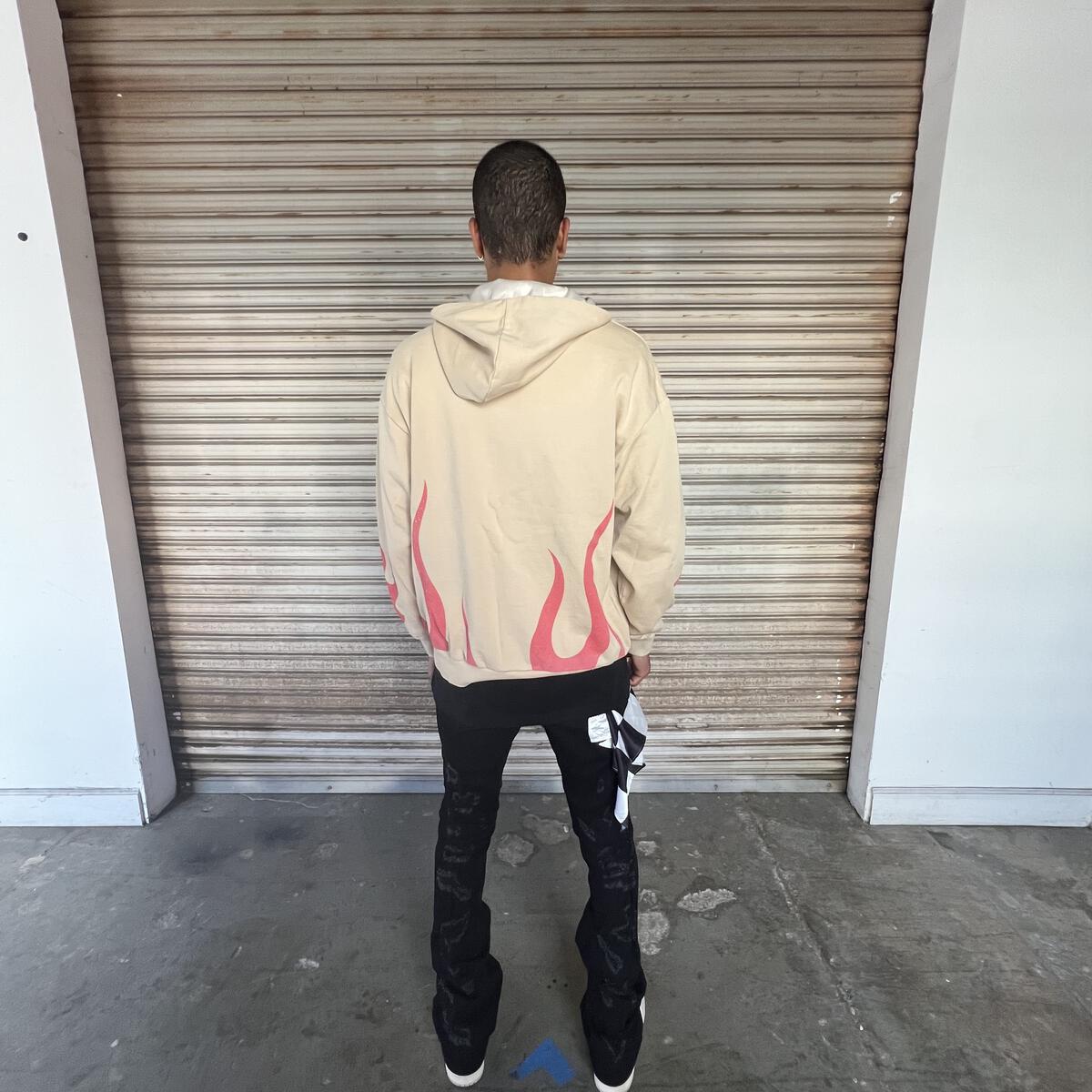 6th NBRHD "FIRST PLACE" PULLOVER Hoodie (Natural)