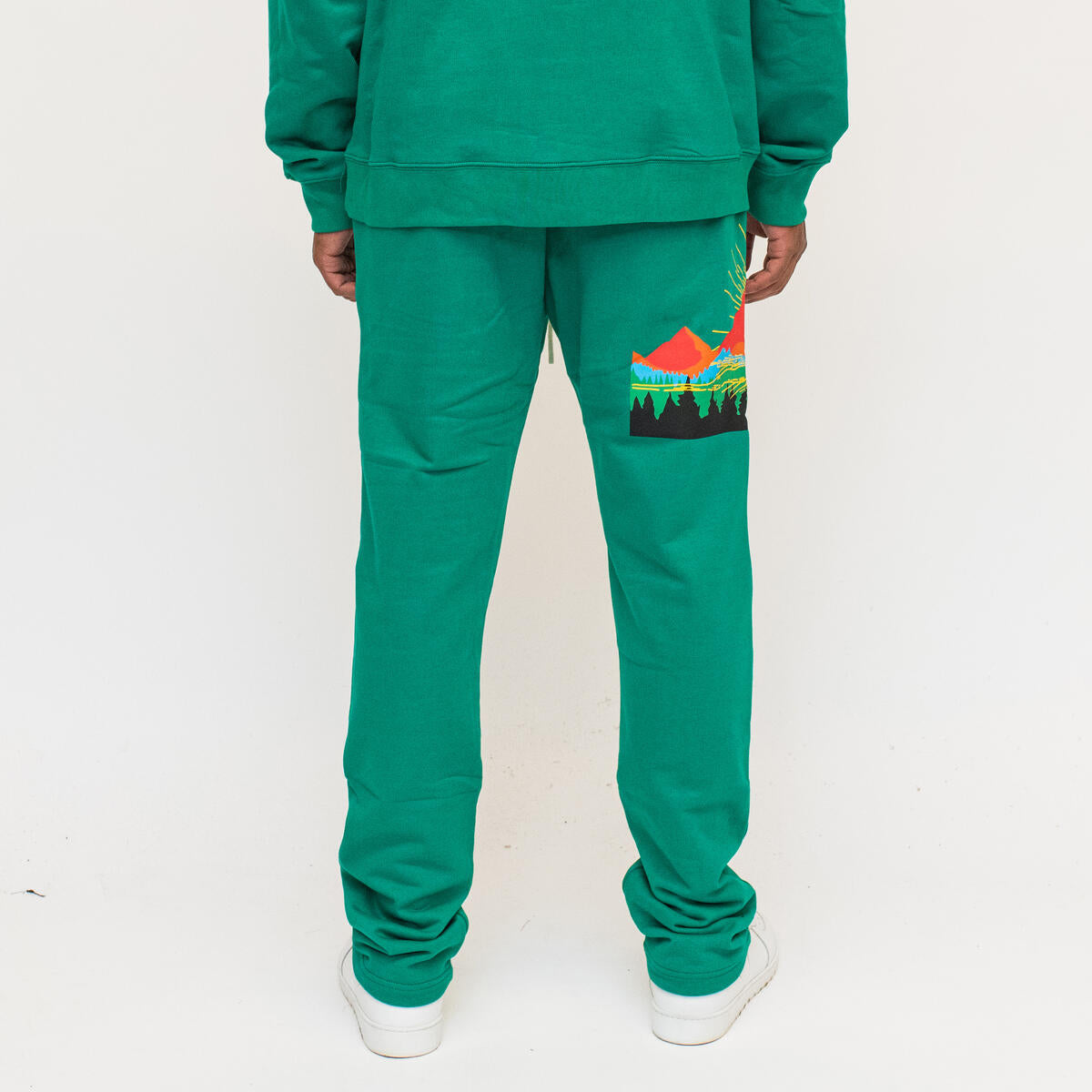 Almost Someday "Explorer Joggers" (Green)