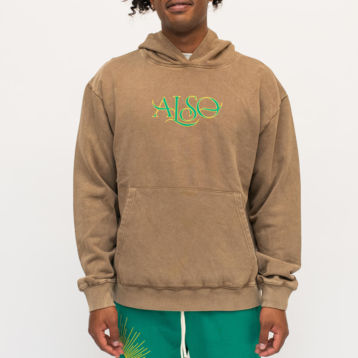 Almost Someday "Flourish Hoodie" (Brown)