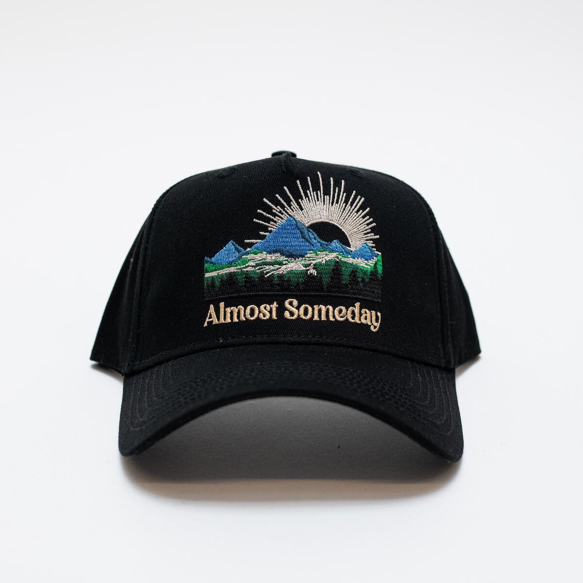 Almost Someday "Explorer Snapback" (Black)