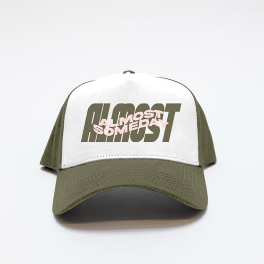 Almost Someday "Warp Snapback" (Army Green)