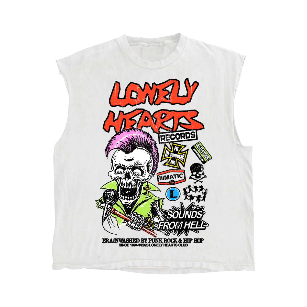 Lonely Hearts Club "LHC Records" Sleeveless T-Shirt