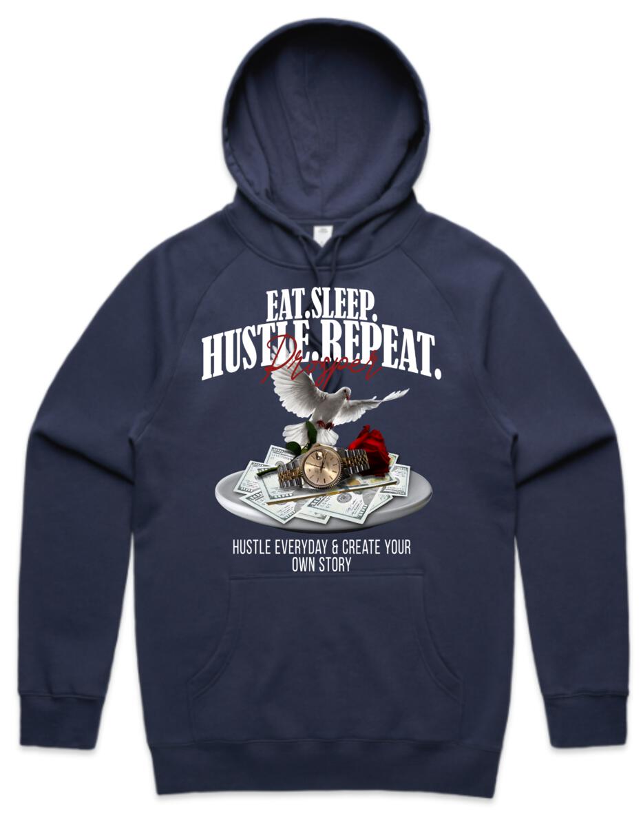 Murda Crue "Hustle" Hoodie (Navy)