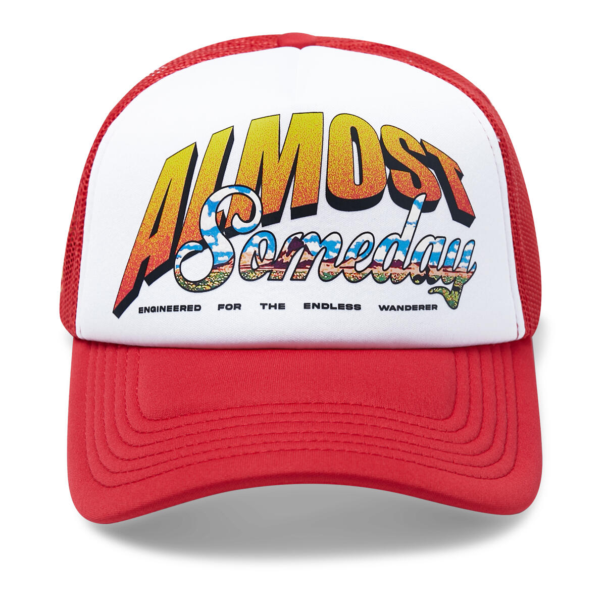 Almost Someday "Human Nature Trucker" (Red)