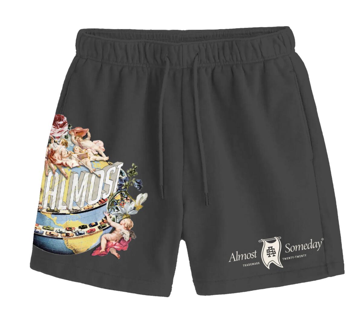 Almost Someday "ANGELS Terry  SHORTS"