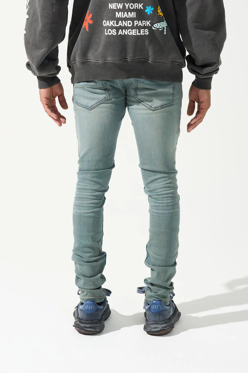 Serenede "Seafoam" Skinny Jeans