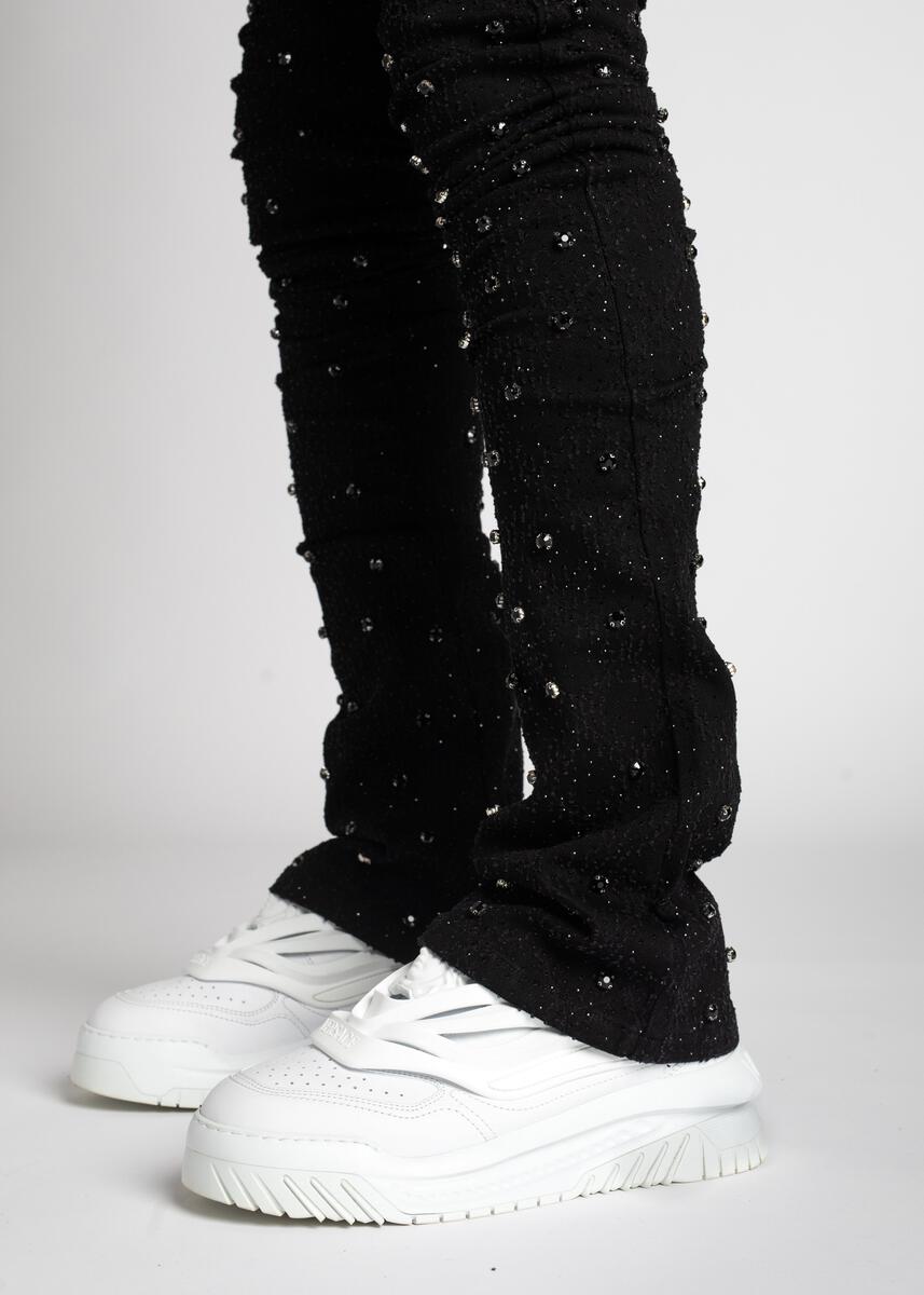 Guapi "All Black Embellished Denim"