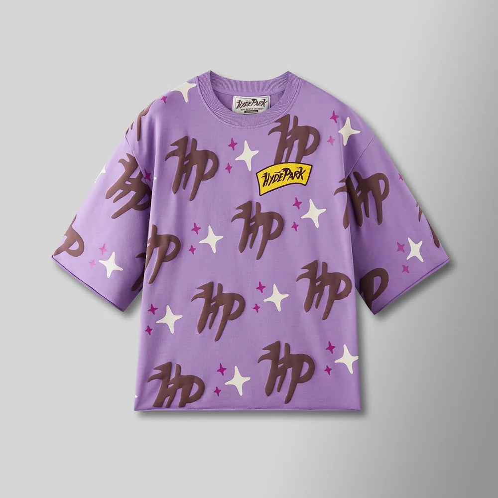 Hyde Park "PUFF THE MAGIC PATTERN SHIRT - PURPLE"