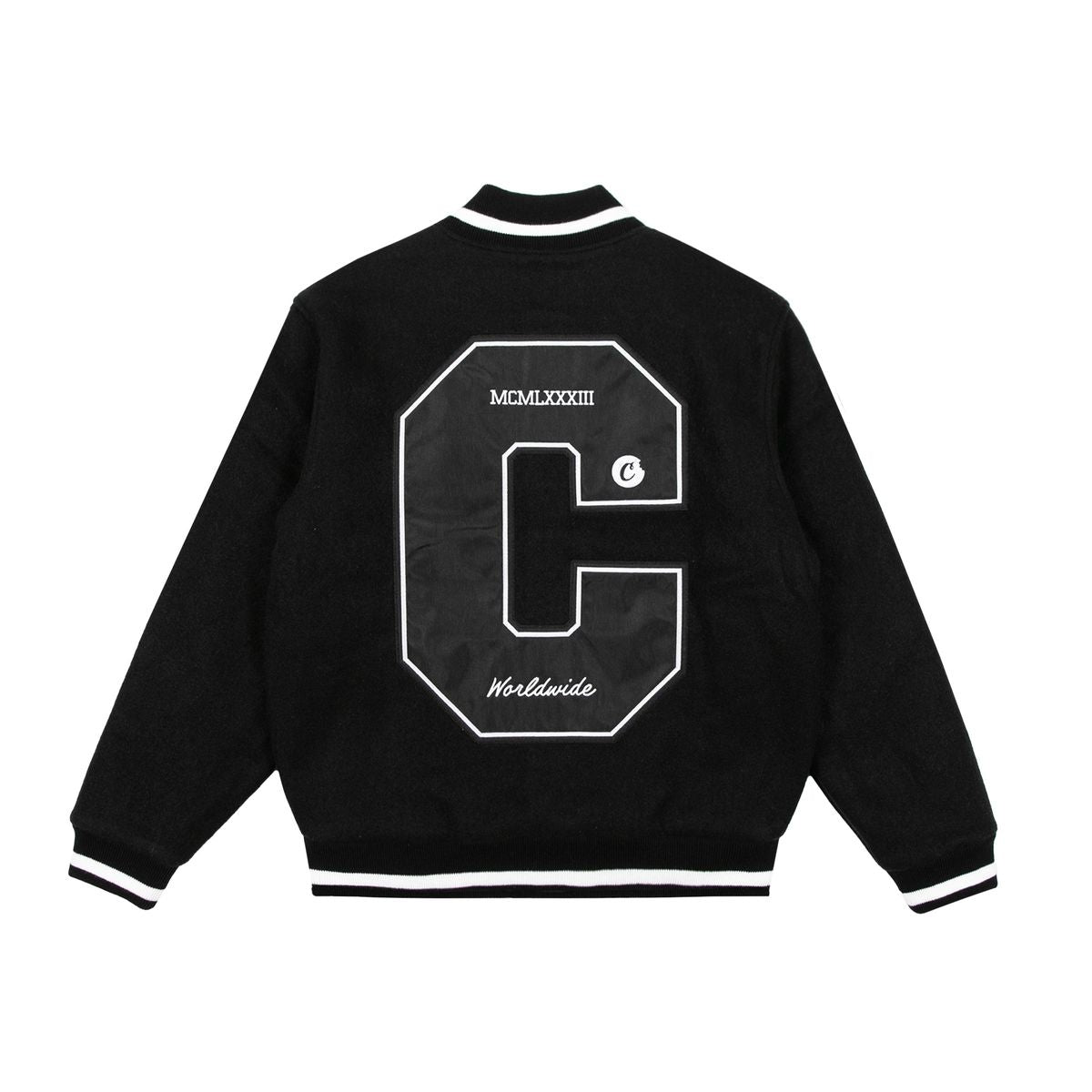 Cookies "Cultivators Melton Wool Letterman Jacket With Applique"