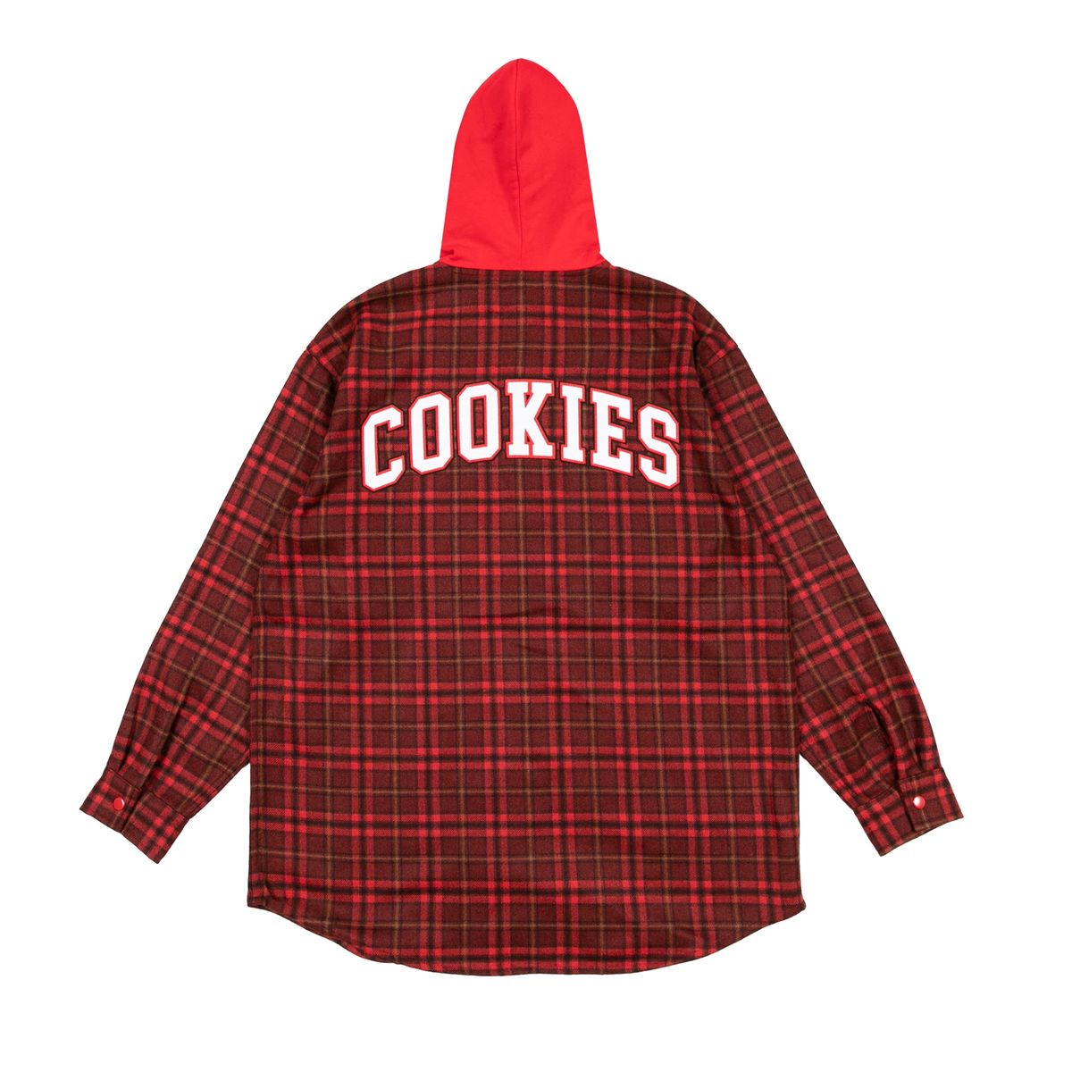 Cookies "Cultivators LS Flannel Shirt With Hood And Applique"