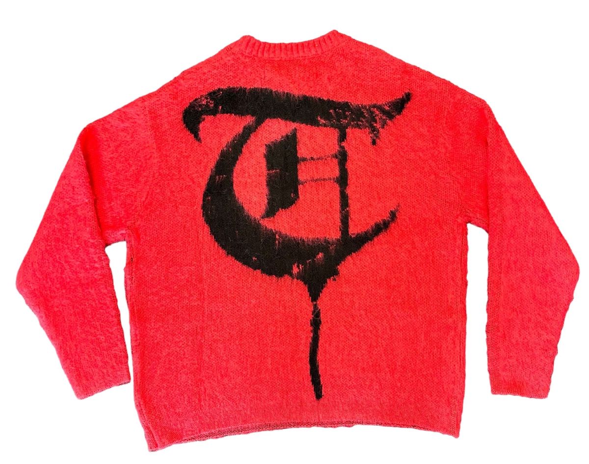 Trnchs "Mohair" Sweater (Red)