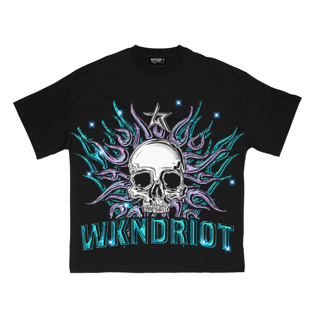 WKND RIOT "GLASS SKULL BLACK"