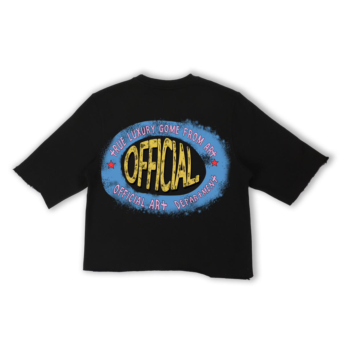 Official Goods "Luxury Art" Cropped Tee