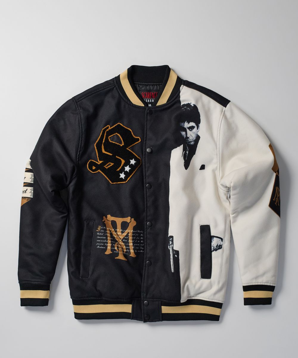 Reason Brand "Scarface Varsity Jacket"