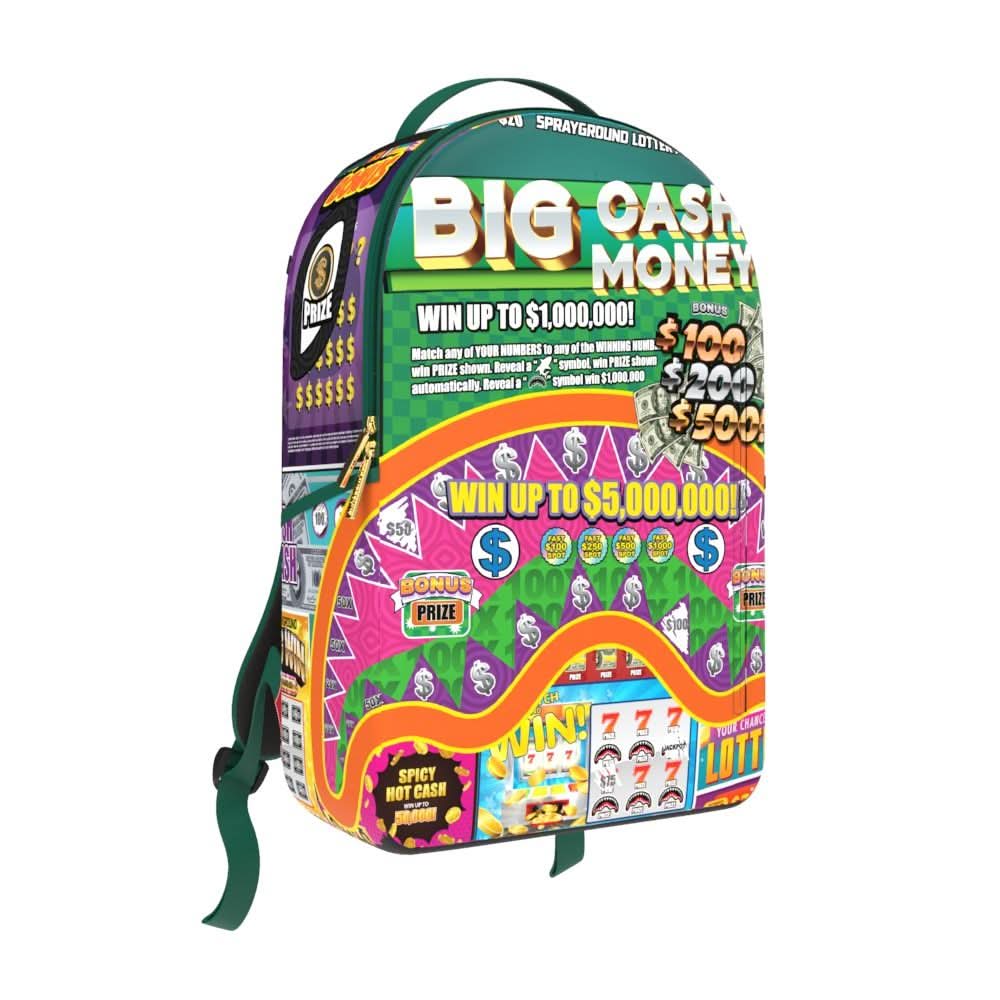 Sprayground "SCRATCH OFF CARD DLXR BACKPACK"