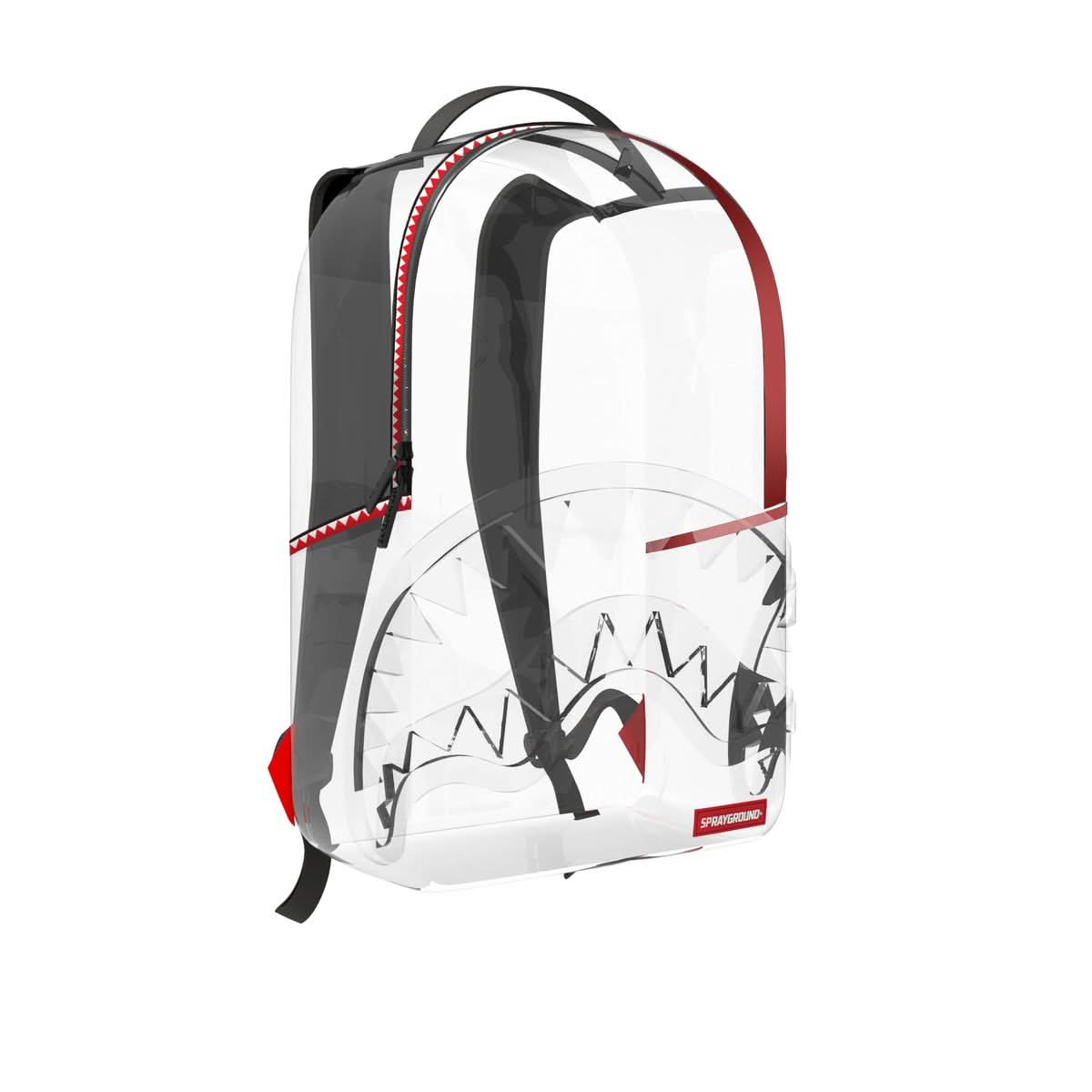 Sprayground “VSM PIPING DLX CLEAR BACKPACK"