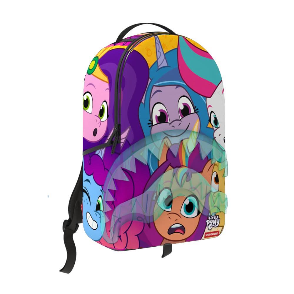 Sprayground "PONIES CRAMMED DLXR BACKPACK" (MY LITTLE PONY)