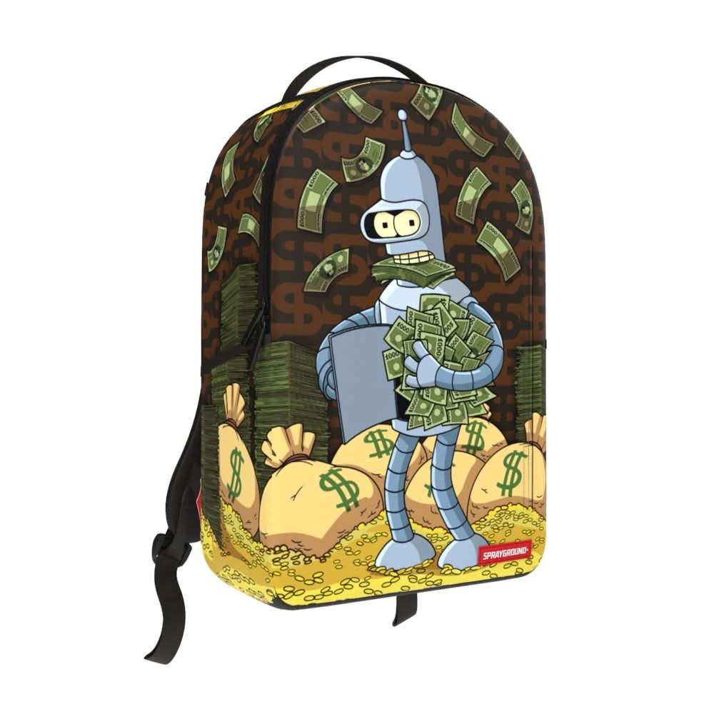 Sprayground "BENDER MONEY DLXR BACKPACK" FUTRAMA