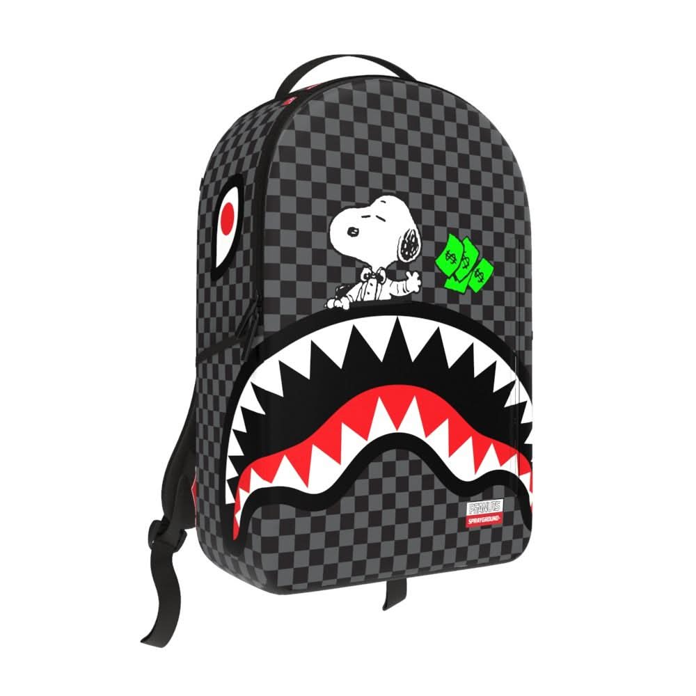 Sprayground "SNOOPY TOP SHARK MONEY DLXSV BACKPACK"